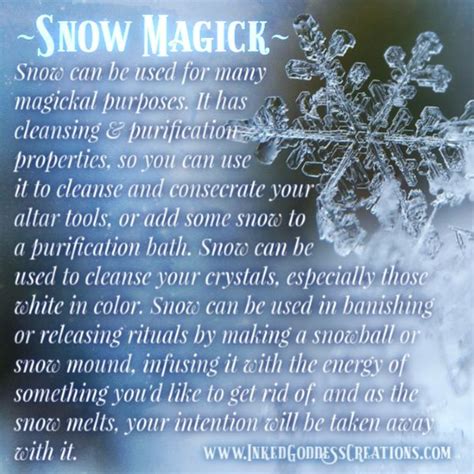 The Resilient Nature of Snow Magic
